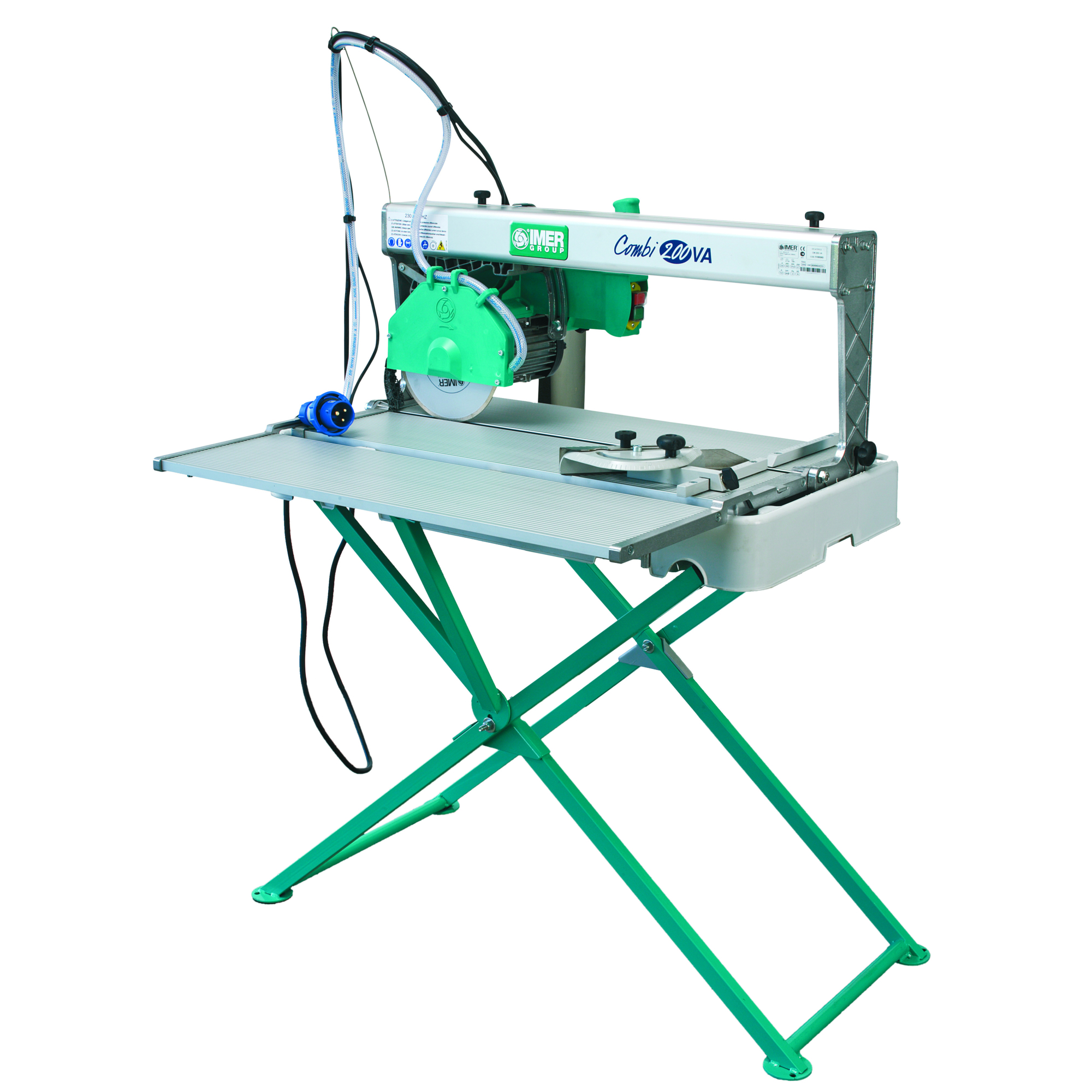 IMER Combicut 200 VA Tile Saw — 8in. Blade, 24in. Max Cutting Length, Plunge, 120V, 1.75HP, Single Phase, Model# 1188084